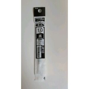 PENTEL JAPAN XLR10-A LR10 Energel Refill 1.0mm Tip Black ink 15 pcs SET
